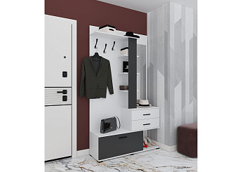 Вита-1 Белый/антрацит