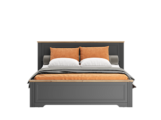 Кровать c металлическим основанием LOZ160х200