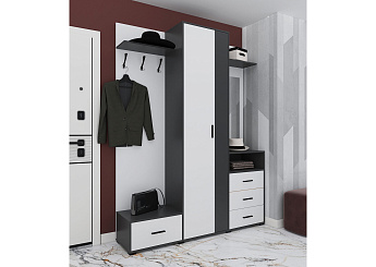 Вита-4 Белый/антрацит