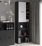 Шкаф (антрацит/белый)