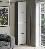 Шкаф (антрацит/белый)