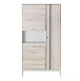 Стеллаж SIGNAL FROST R1 дуб альпийский/белый