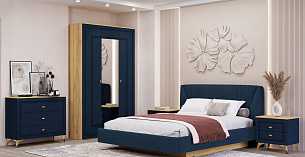 Вега Сапфир Темно-синий софт