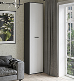 Шкаф (антрацит/белый)