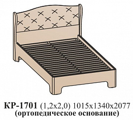 Кровать КР-1701